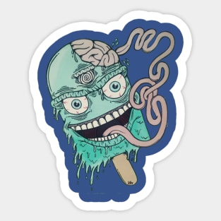 Brainfreeze Sticker